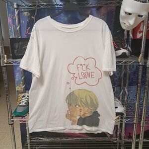 White Graphic Kids T-Shirt